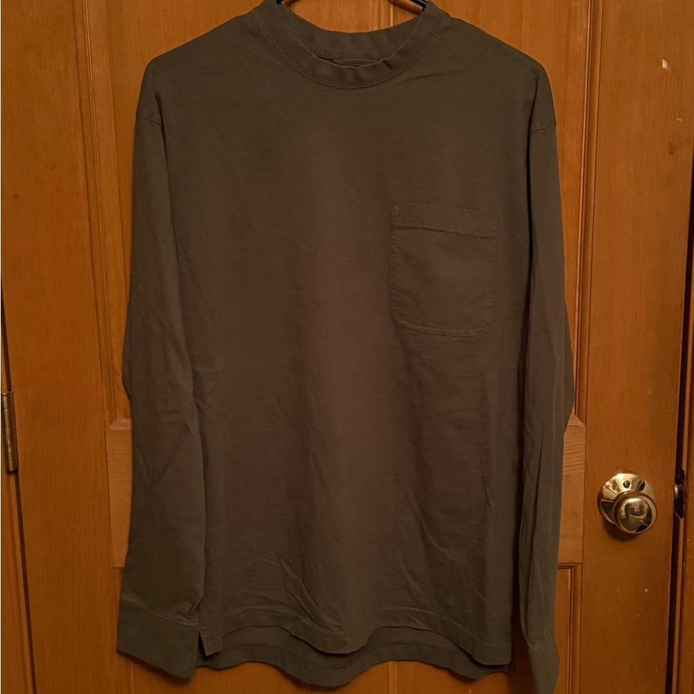 RedHead Men's Dark Green Long Sleeve Shirt
